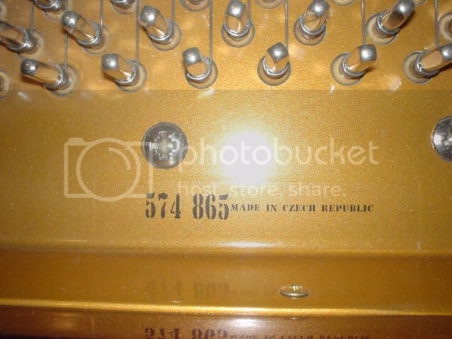 petrof piano serial number age